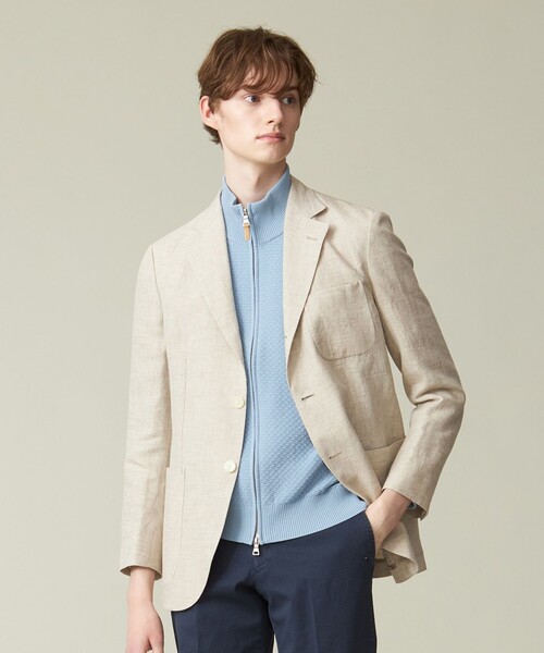 J.PRESS（J.プレス） ジャケット テーラードジャケット リネンキャン