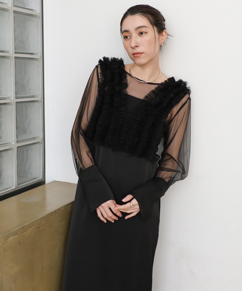 select MOCA（セレクトモカ） ドレス 「オケージョン/結婚式」フリル