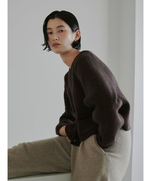 MIESROHE（ミースロエ） カーディガン ウォッシャブルコンパクト