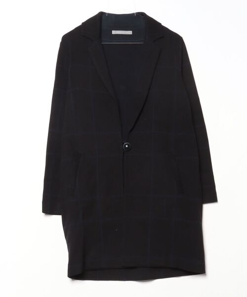 theory luxe（セオリーリュクス） チェック柄チェスターコート 38