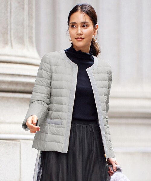 自由区（ジユウク） ダウンコート ダウンジャケット 「洗える」ライト