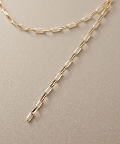 COCOSHNIK（ココシュニック） ブレスレット K10ロングハーフラウンド