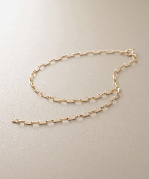 COCOSHNIK（ココシュニック） ブレスレット K10ロングハーフラウンド