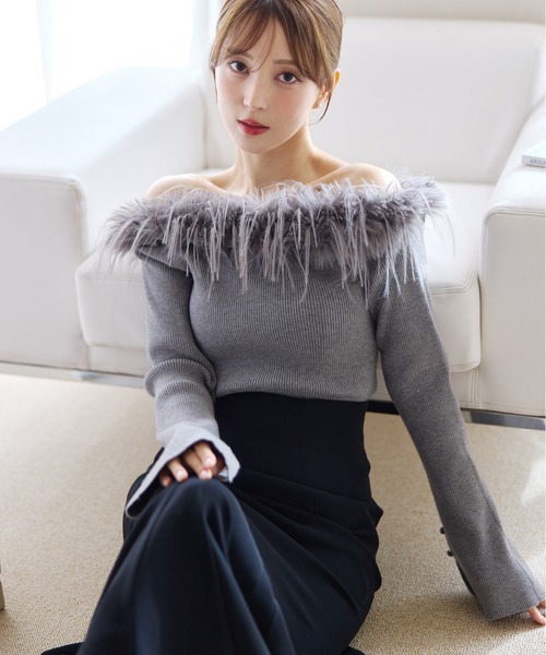 EIMY ISTOIRE（エイミーイストワール） ニット セーター フェイク