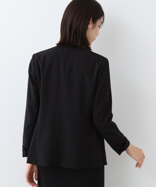 INDIVI（インディヴィ） スーツ 「洗える／UVケア／スーツ」ストレッチ