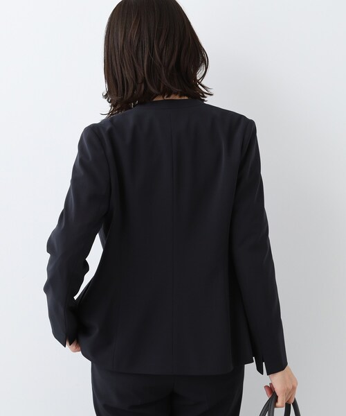 INDIVI（インディヴィ） スーツ 「洗える／UVケア／スーツ」ストレッチ