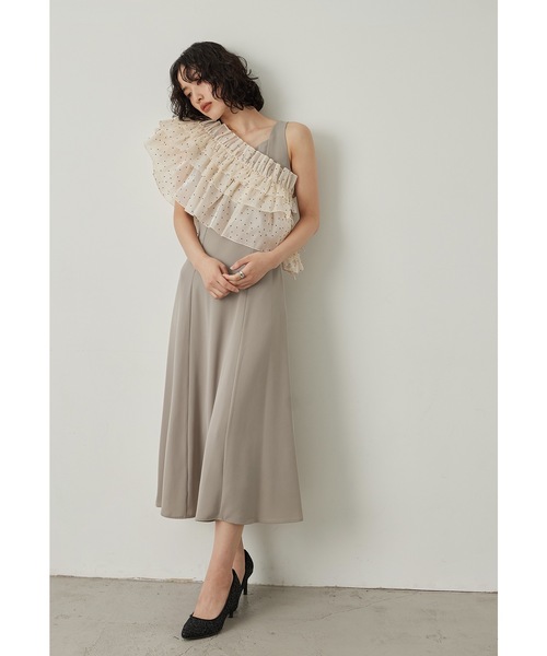 niana（ニアナ） ドレス ドットティアードトップスセットドレス 2点