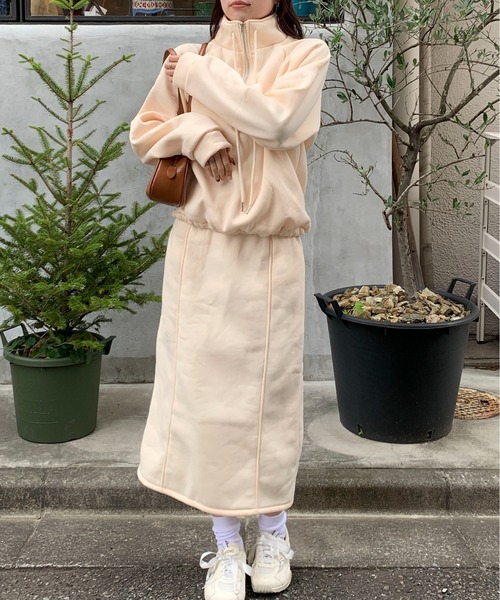 Maison Calme セットアップ 「上下セット」裏起毛ボリューム ハーフ