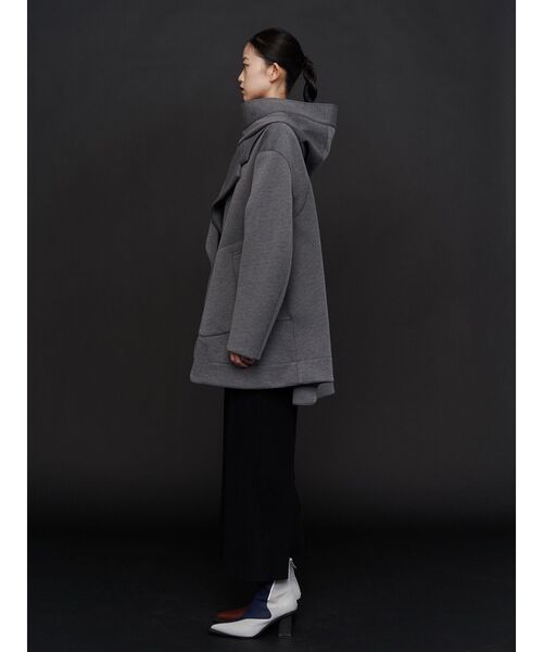 UN3D.（アンスリード） コート アウター HOOD LAYERED MDL CT / フード