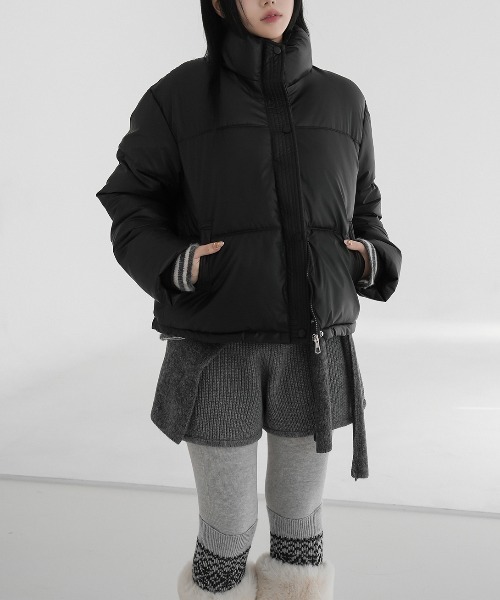 gossip!ロサンゼルス ブルゾン アウター Y2K スタンドカラー中綿