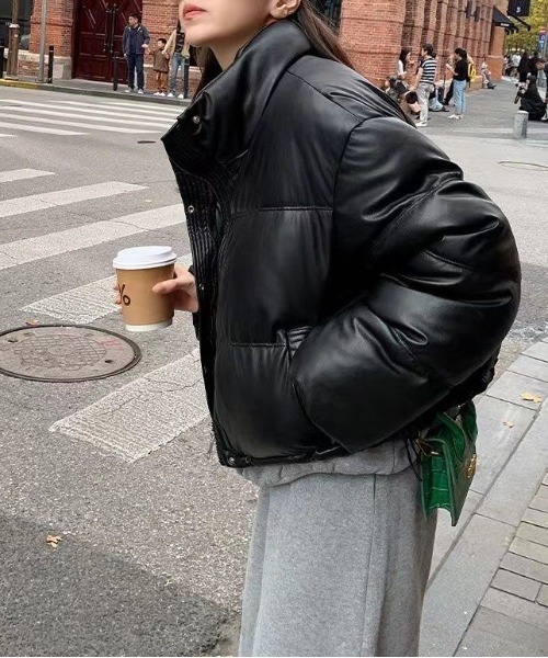 gossip!ロサンゼルス ブルゾン アウター Y2K スタンドカラー中綿