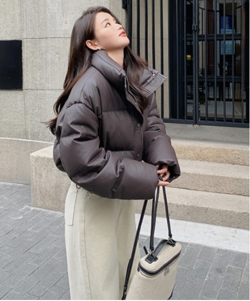 gossip!ロサンゼルス ブルゾン アウター Y2K スタンドカラー中綿