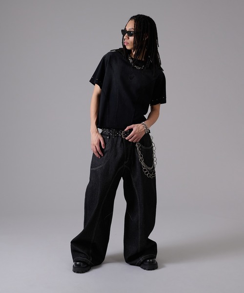 ANDER HUNK ジーンズ 13oz Rigid Curve Denim / 13オンスリジット