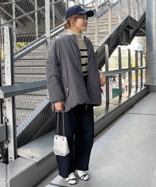 pual ce cin ダウン ダウンジャケット フレンチダックダウンサイド