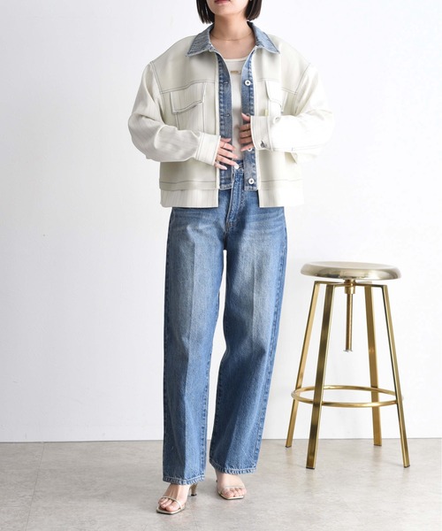 Eimee Law（エイミーロウ） コート アウター デニムトリム ダンボール