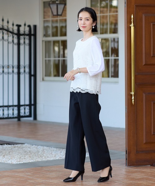 ニッセン（nissen） セットアップ 「フォーマル」ツイード調ロング丈