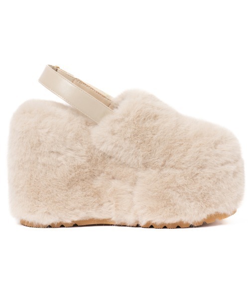 R＆E（アールアンドイー） サンダル 「R＆E」バックストラップ厚底サボ