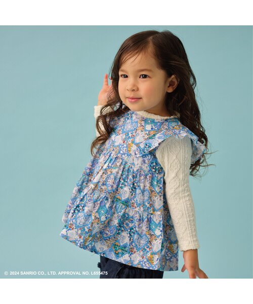 sense of wonder チュニック 「ハローキティ」パッチワークハーツ