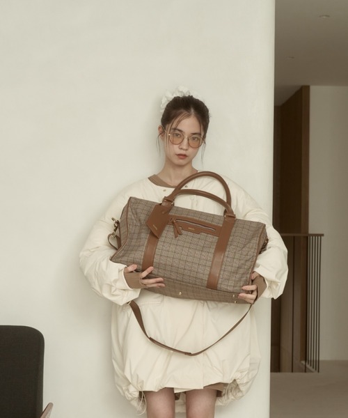 nunela ボストンバッグ トラベルボストンバック「No.9」 レディース