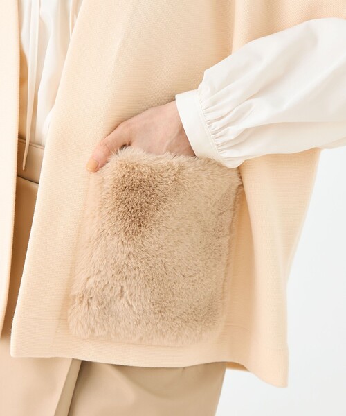 Ballsey（ボールジィ） カーディガン ウールポリエステルミラノリブ