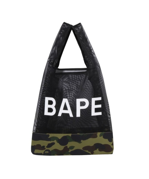 A BATHING APE（アベイシングエイプ） トートバッグ 1ST CAMO MESH BAG