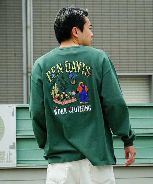 BEN DAVIS（ベンデイビス） tシャツ 「BEN DAVIS/ベンデイビス」バック