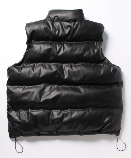 INASTUDIOS ZOO ダウンベスト ベスト 「INASTUDIOS SELECT」PUレザー