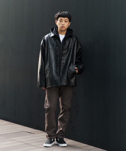 BEAMS HEART（ビームス ハート） ブルゾン アウター フェイクレザー