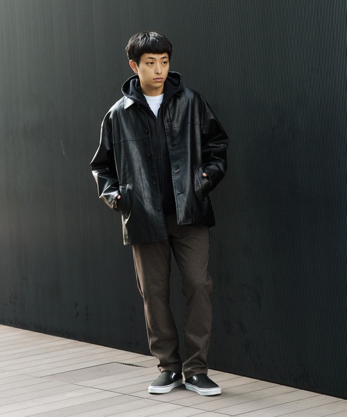 BEAMS HEART（ビームス ハート） ブルゾン アウター フェイクレザー