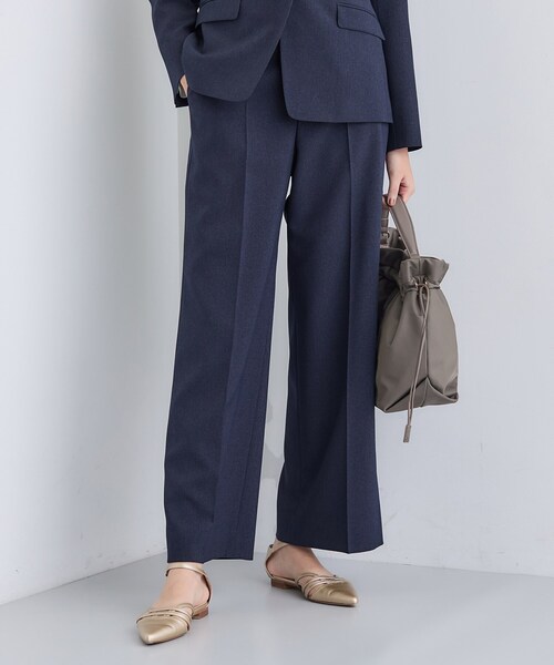 INDIVI（インディヴィ） スラックス パンツ 「洗える／通勤／スーツ