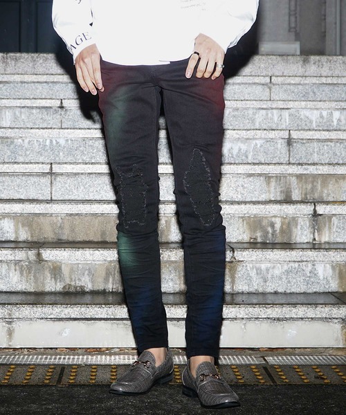 BLACK by VANQUISH（ブラックバイバンキッシュ） ジーンズ 「Black by