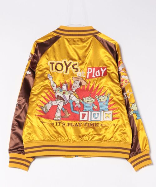 PIXAR スカジャン 「 Disney/Pixar 」 キャラクタースカジャン L