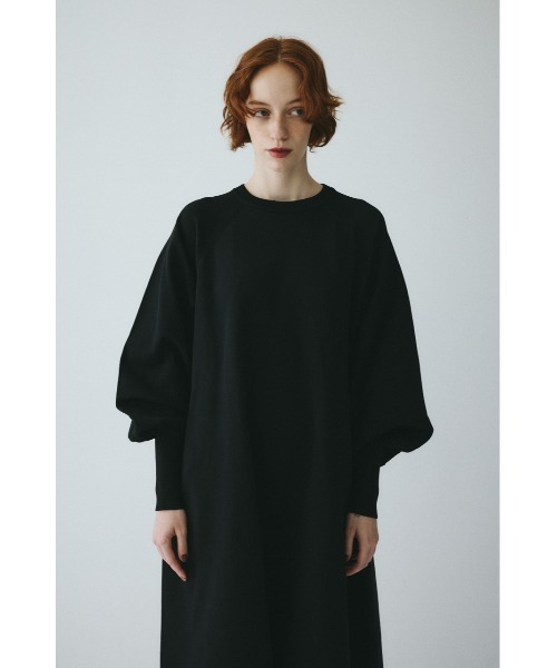 HeRIN.CYE ワンピース Line sleeve knit dress ラインスリーブニット