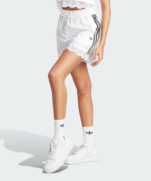 adidas（アディダス） パンツ レース トリム スリーストライプス