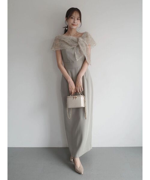 LAGUNAMOON（ラグナムーン） ドレス LADYオフショルレースドレス 結婚