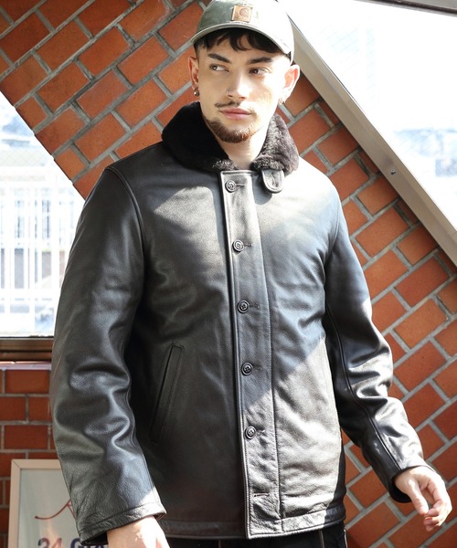 HOUSTON（ヒューストン） 革ジャン ライダース HOUSTON N-1レザー