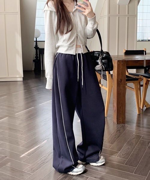 SpRay（スプレイ） スウェットパンツ ジャージ パイピングスウェット