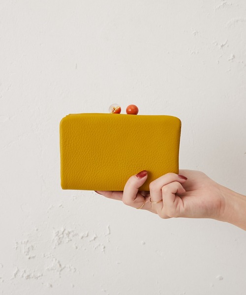 ear PAPILLONNER（イア パピヨネ） 財布 「WEB限定」牛革がま口折り