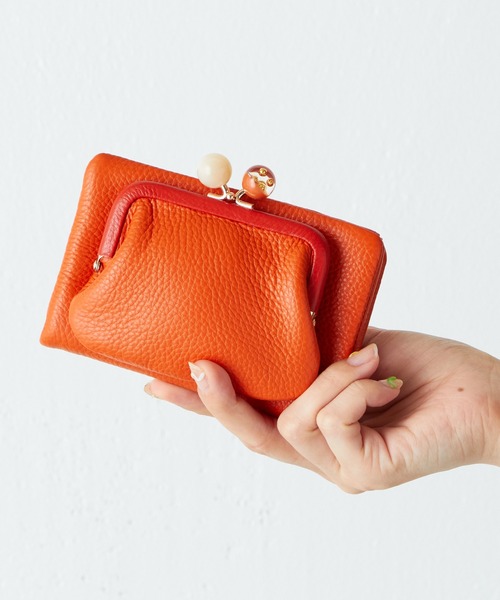 ear PAPILLONNER（イア パピヨネ） 財布 「WEB限定」牛革がま口折り