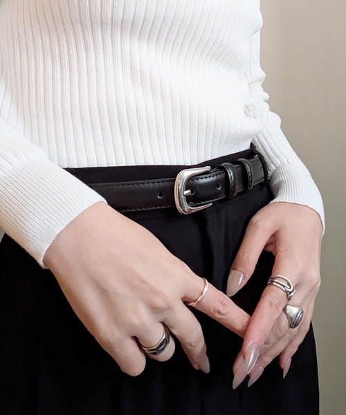 styiro（スタイロ） ベルト 「牛革」ユニセックス ヴィンテージ