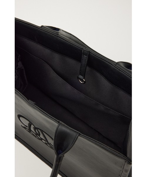 rienda（リエンダ） トートバッグ 「WEB限定」WRRロゴフェイクレザー