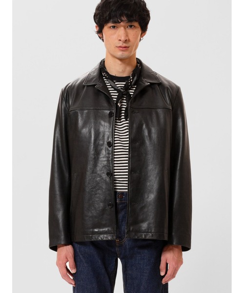 Nudie Jeans（ヌーディージーンズ） ブルゾン アウター Ferry レザー