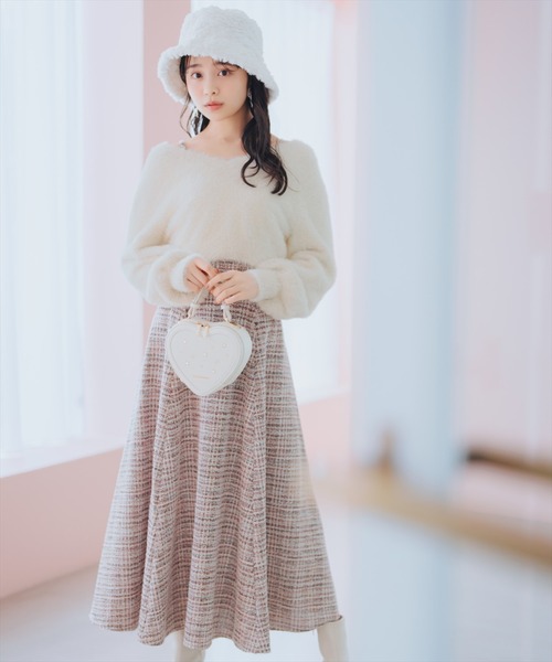 WILLSELECTION（ウィルセレクション） セットアップ シャギーニット