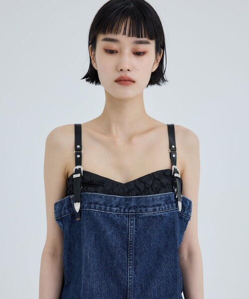 TOGA（トーガ） ドレス 「TOGA PULLA/トーガプルラ」Suspenders denim