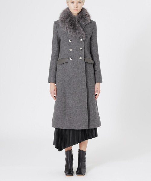 LOVELESS（ラブレス） コート チェスターコート メルトンナポレオン