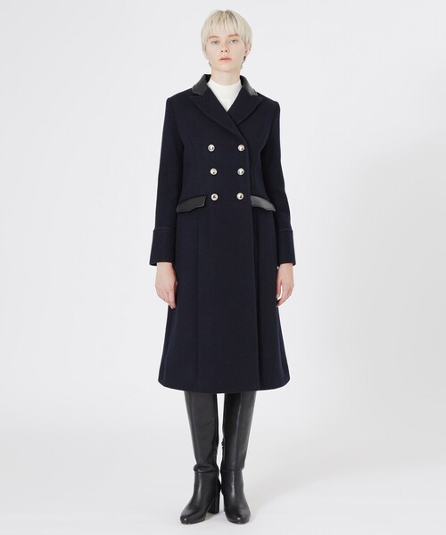 LOVELESS（ラブレス） コート チェスターコート メルトンナポレオン