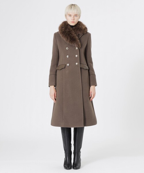 LOVELESS（ラブレス） コート チェスターコート メルトンナポレオン