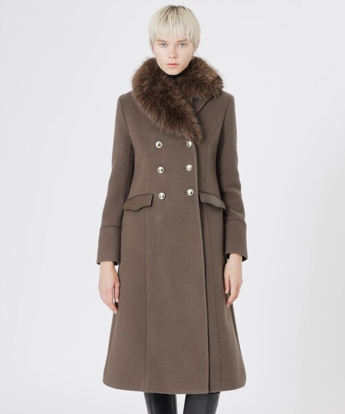 LOVELESS（ラブレス） コート チェスターコート メルトンナポレオン