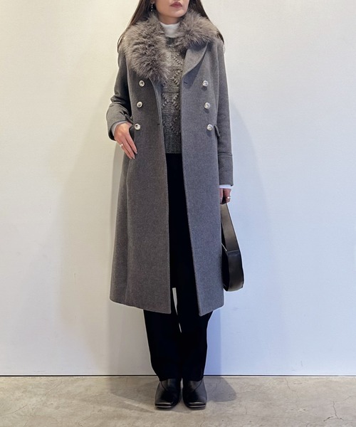 LOVELESS（ラブレス） コート チェスターコート メルトンナポレオン