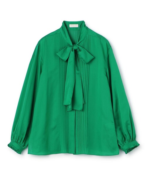 Ballsey（ボールジィ） ブラウス シャツ コットンシルクサテン
